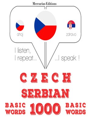 cover image of Čeština--srbština